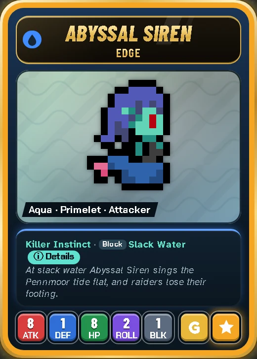 Abyssal Siren, Legendary Golden